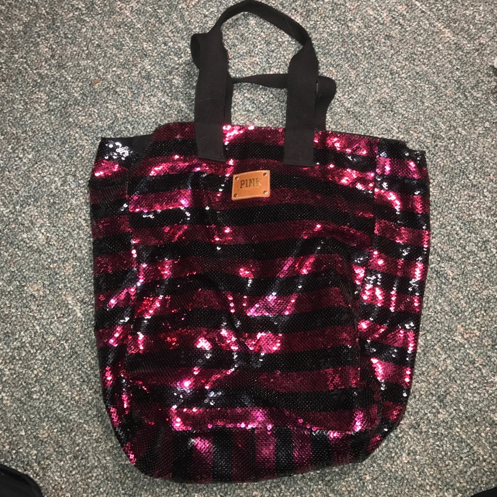VS Pink Sequin bag
